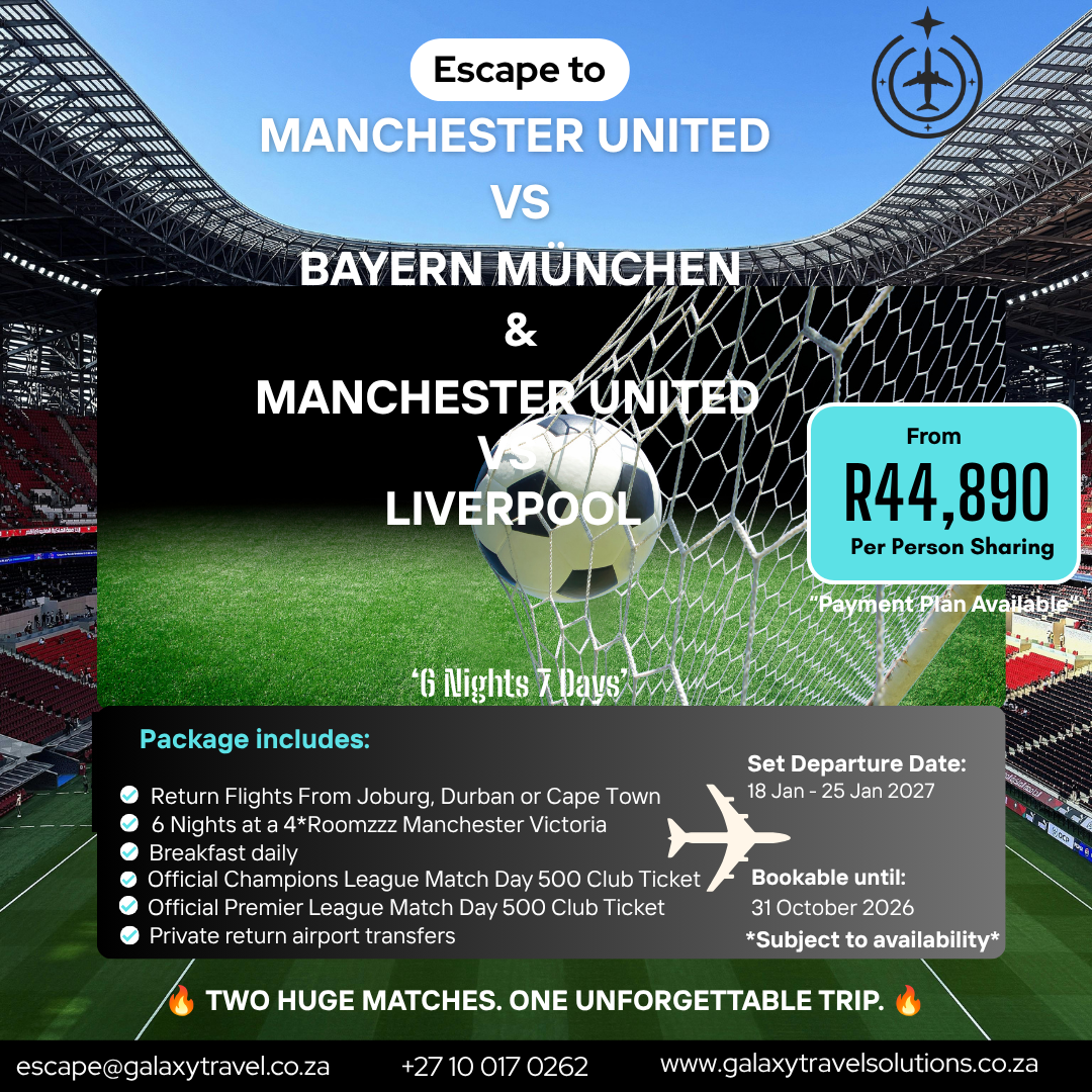 Man United: Bayern + Liverpool Double travel special