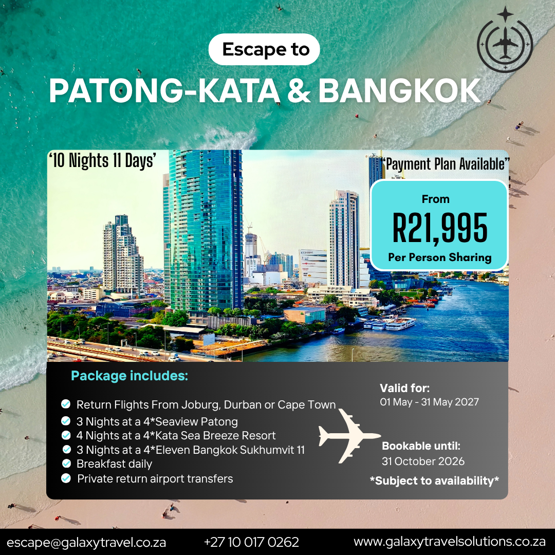 Patong-Kata & Bangkok travel special