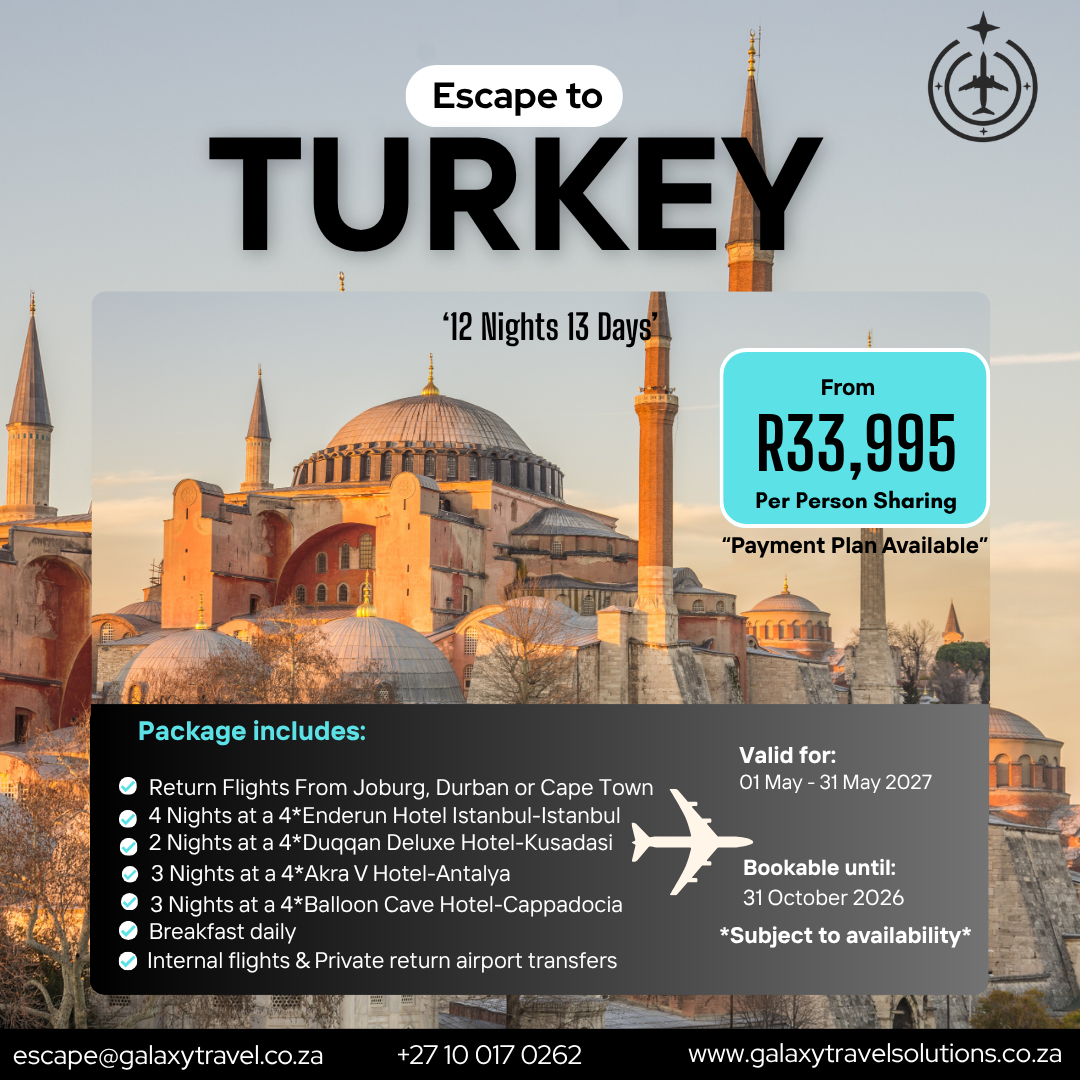 Turkey — 4 Cities travel special