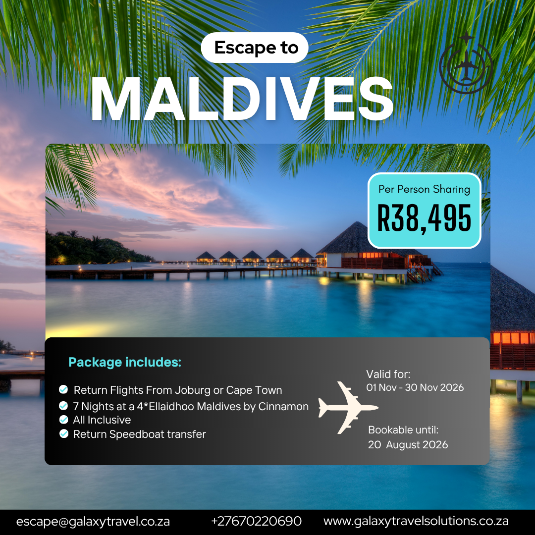 Maldives travel special